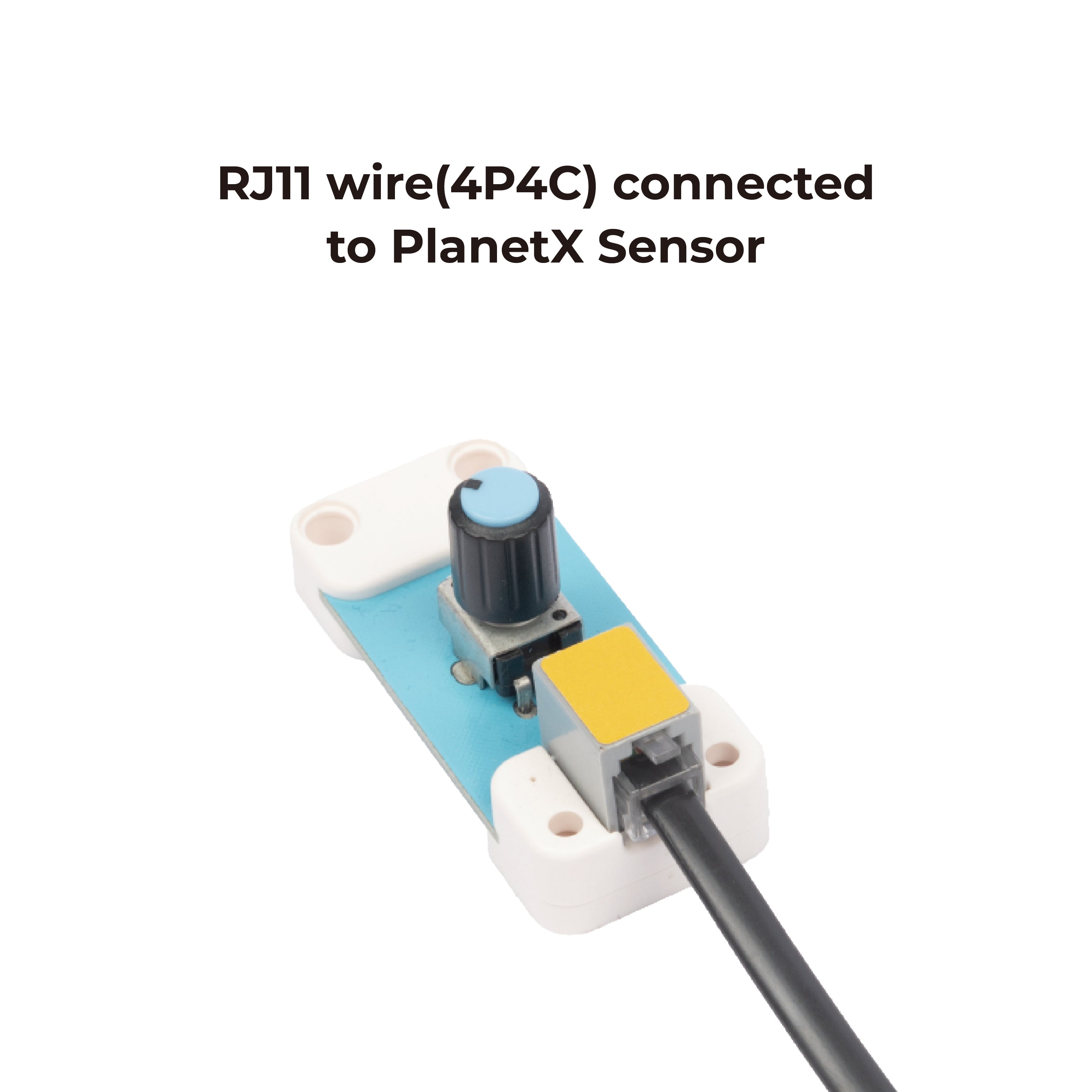 Cable ELECFREAKS RJ11 4P4C 400mm (Pack De 5)