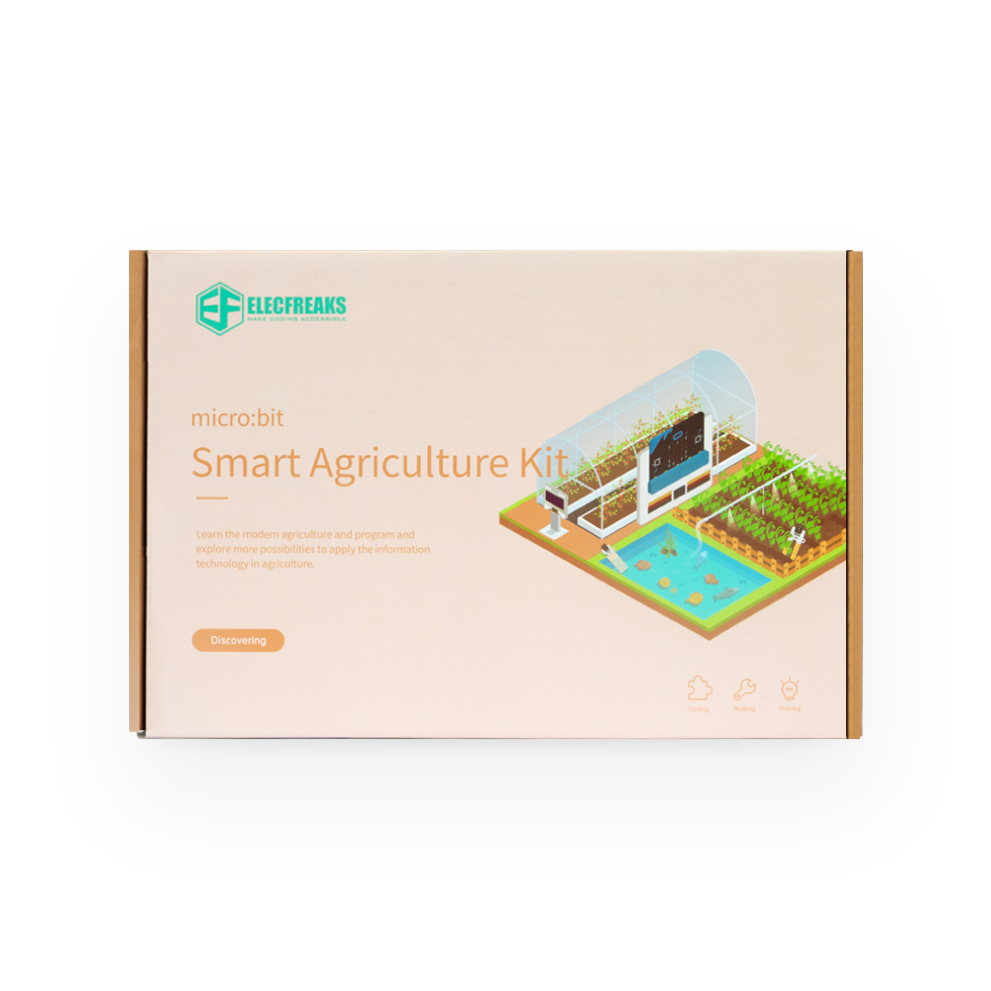 ELECFREAKS micro:bit Smart Agriculture Kit, A Programmable Smart Farm Kit for Student IoT Projects in Environmental Science