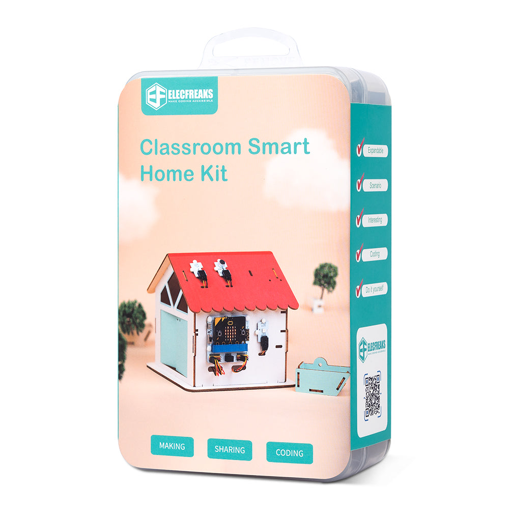 ELECFREAKS Classroom Smart Home Kit (Including Smart Home Material Pack)