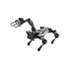 XGO robot side view showing mechanical arm, adapter, and four-legged structure for STEM education and robotics learning