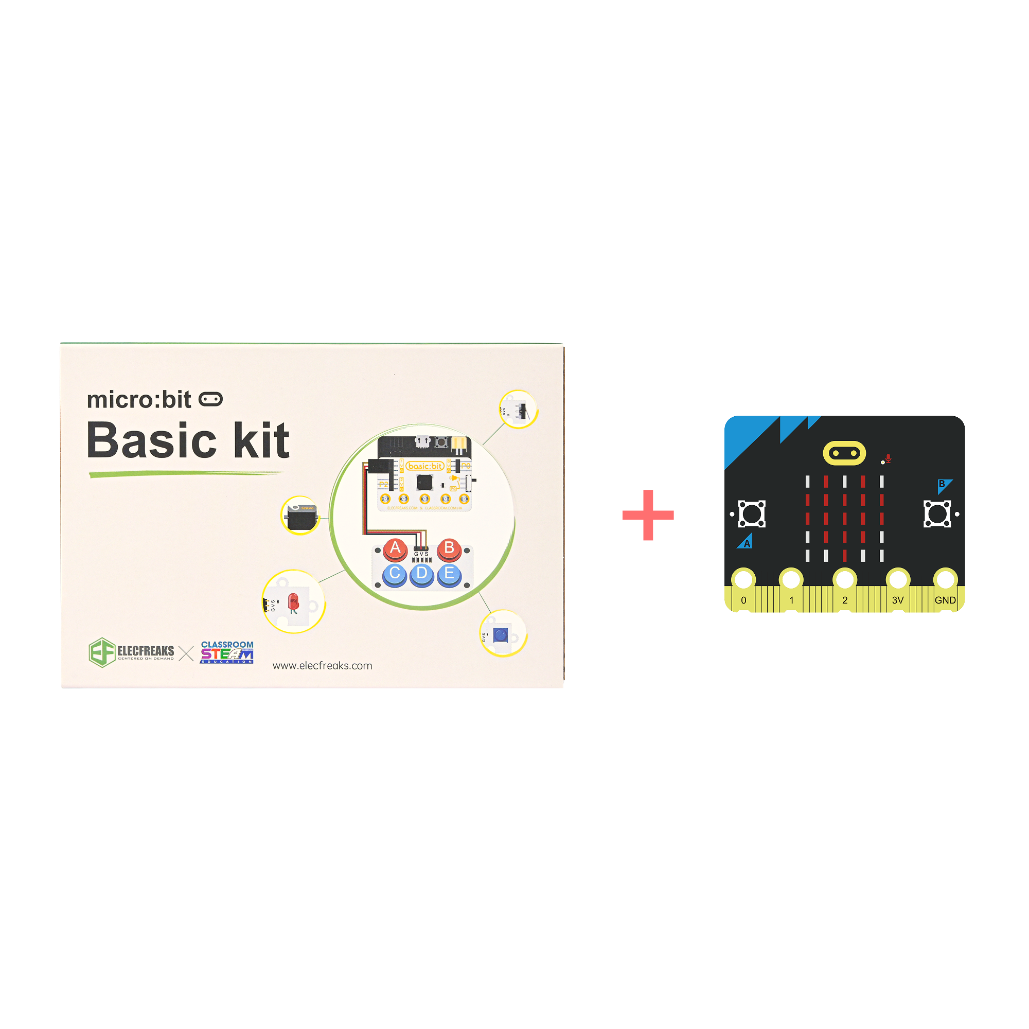 ELECFREAKS micro:bit Beginner Basic Kit (Without micro:bit Board)