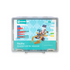 Elecfreaks Nezha Inventor's Kit for micro:bit STEM robotics kit storage box with robot model and coding interface on the cover