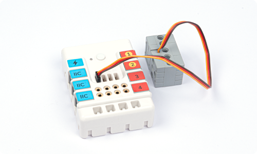 ELECFREAKS Wukong expansion board with connected servo motor for micro:bit STEM robotics kits projects