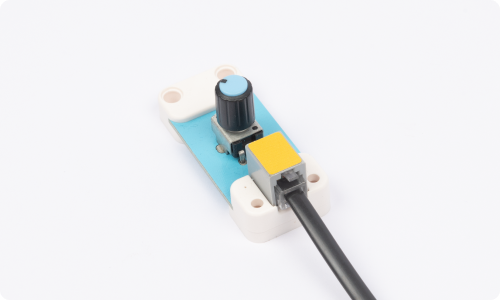 ELECFREAKS rotary knob sensor module connected by cable for micro:bit STEM robotics kits projects