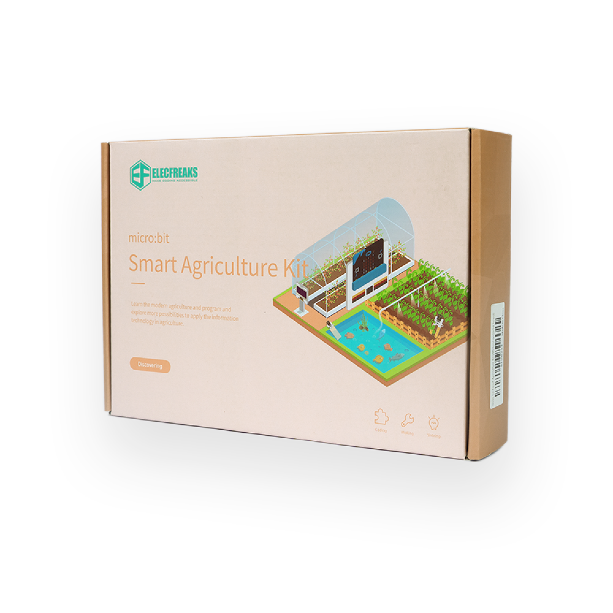 ELECFREAKS micro:bit Smart Agriculture Kit, A Programmable Smart Farm Kit for Student IoT Projects in Environmental Science