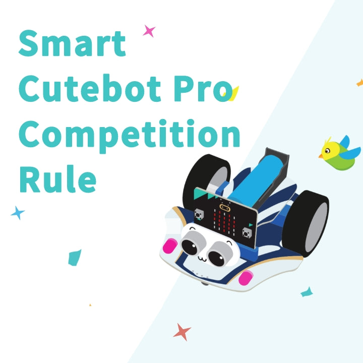We designed an easy and funny game with Cutebot Pro.