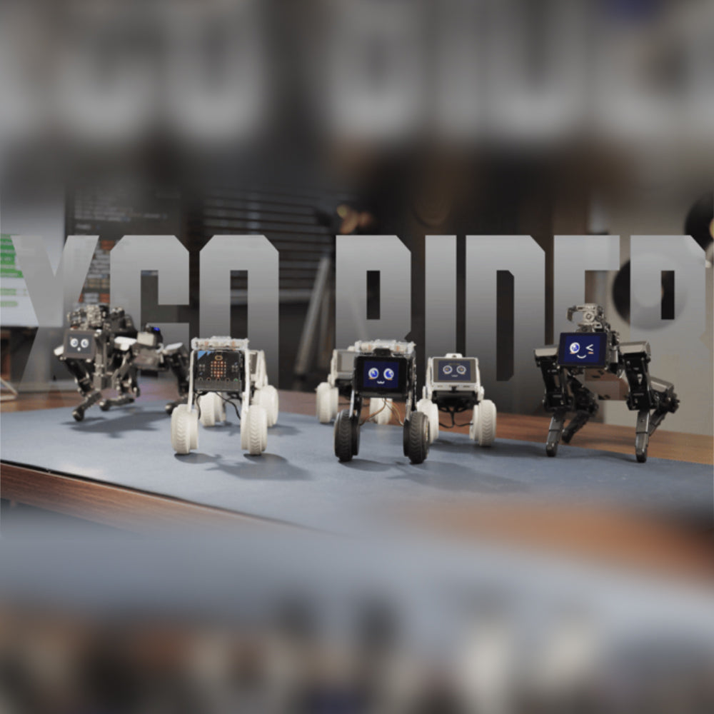 Revolutionize Your Desk: Support the XGO-Rider--the World‘s First Desktop Two Wheel-Legged Robot with AI on Kickstarter!