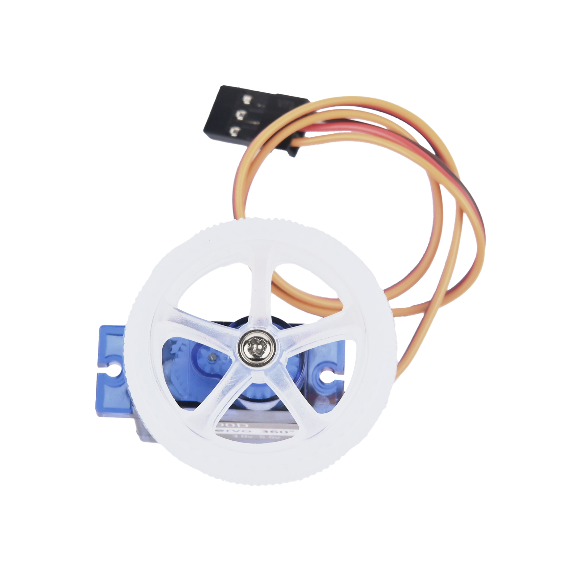 ELECFREAKS 360 デジタル サーボ ホイールとタイヤ付き (EF90D)
