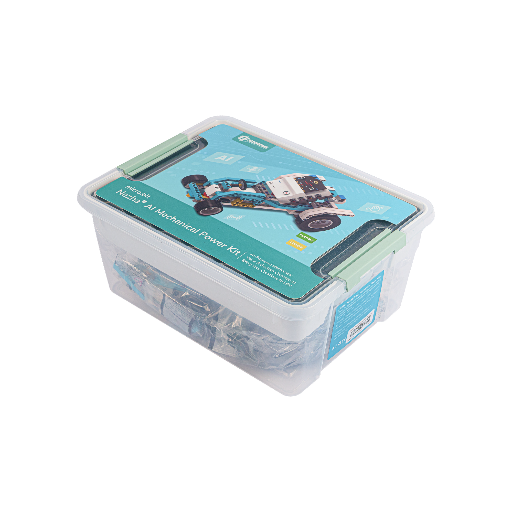 ELECFREAKS micro:bit Nezha Pro AI Mechanical Power Kit