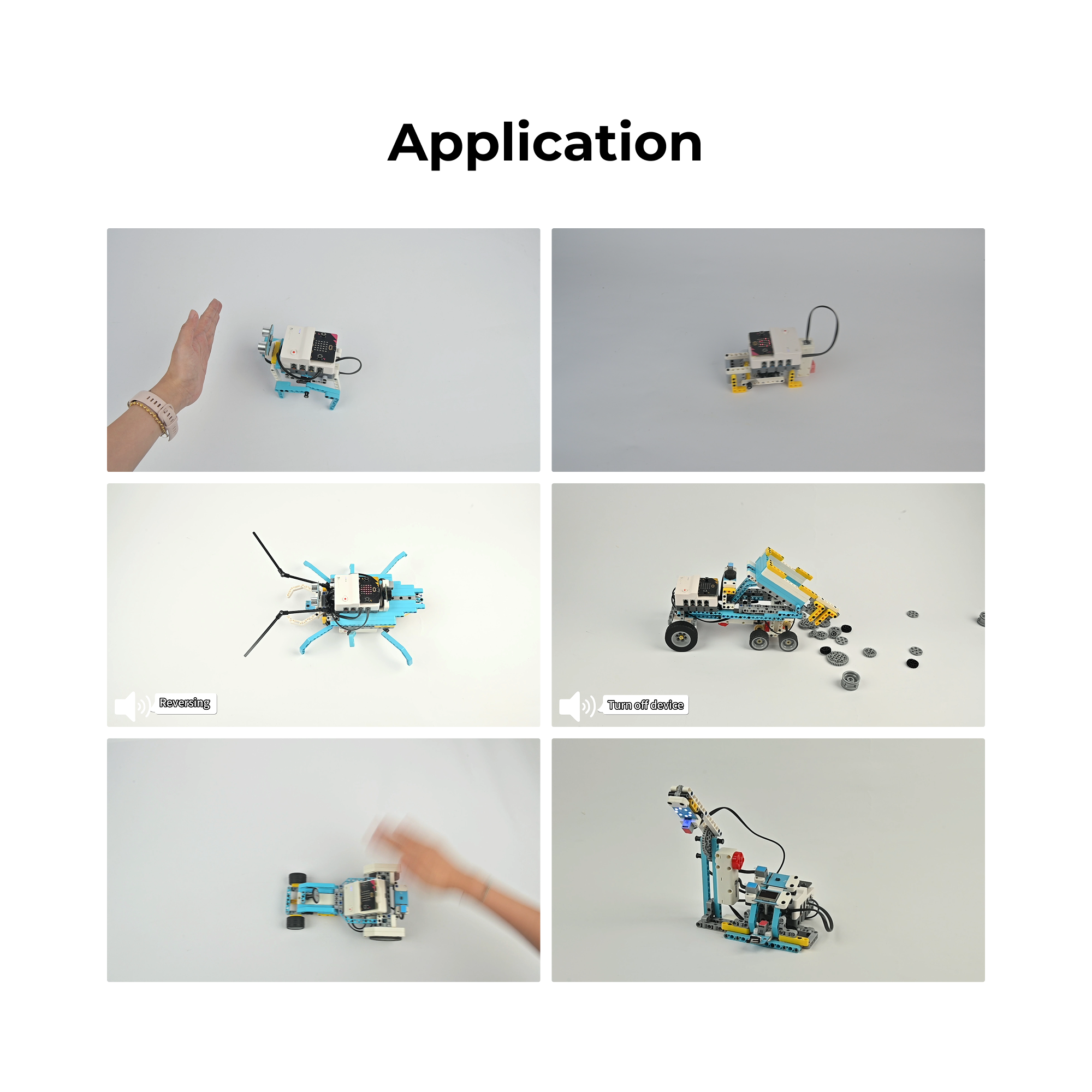 ELECFREAKS micro:bit Nezha Pro AI Mechanical Power Kit