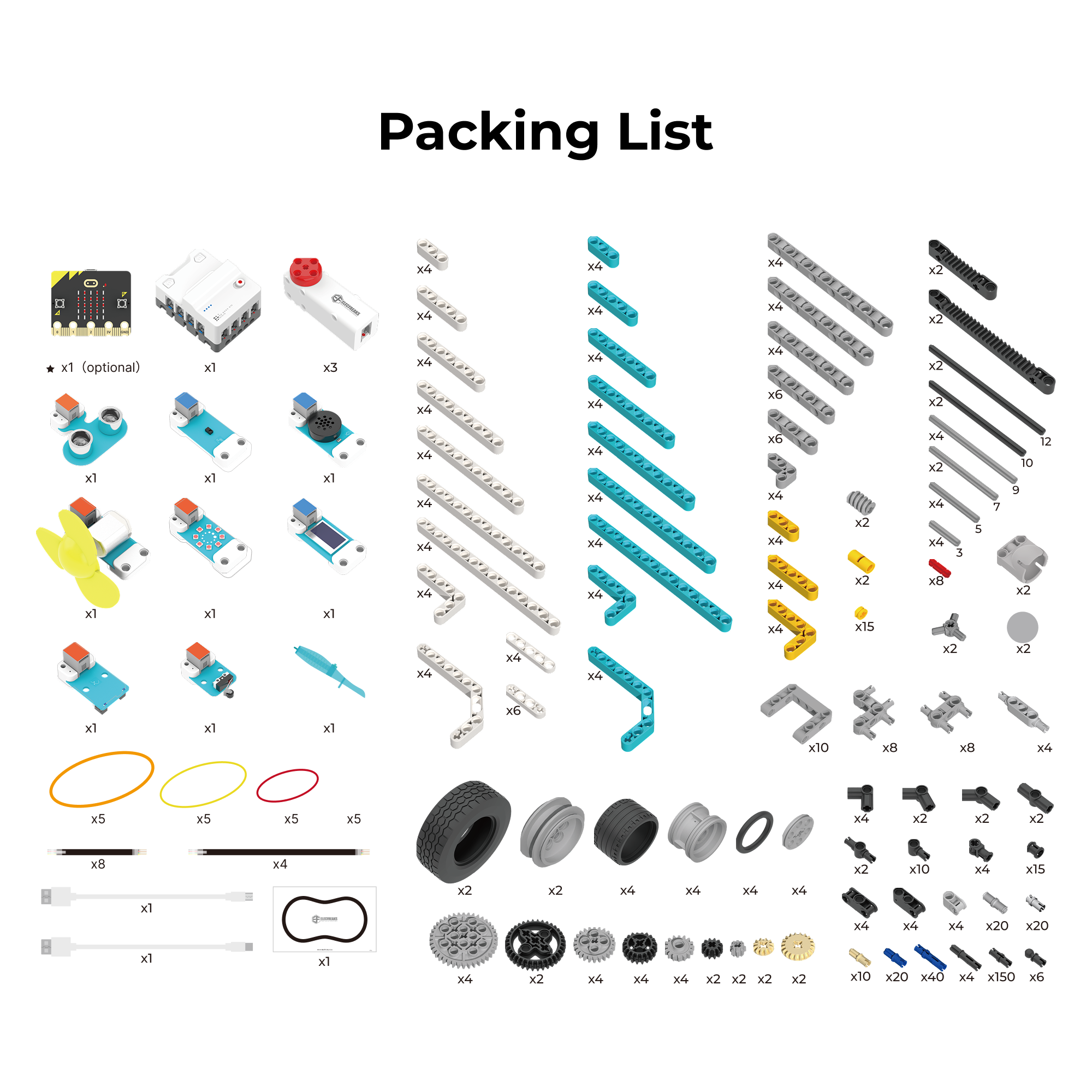 ELECFREAKS micro:bit Nezha Pro AI Mechanical Power Kit
