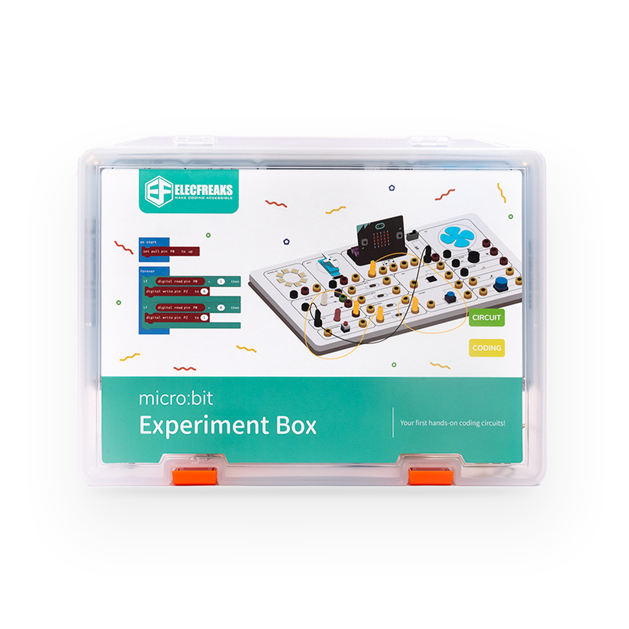 ELECFREAKS micro:bit サイエンスボックス実験キット、子供用プログラミングキット