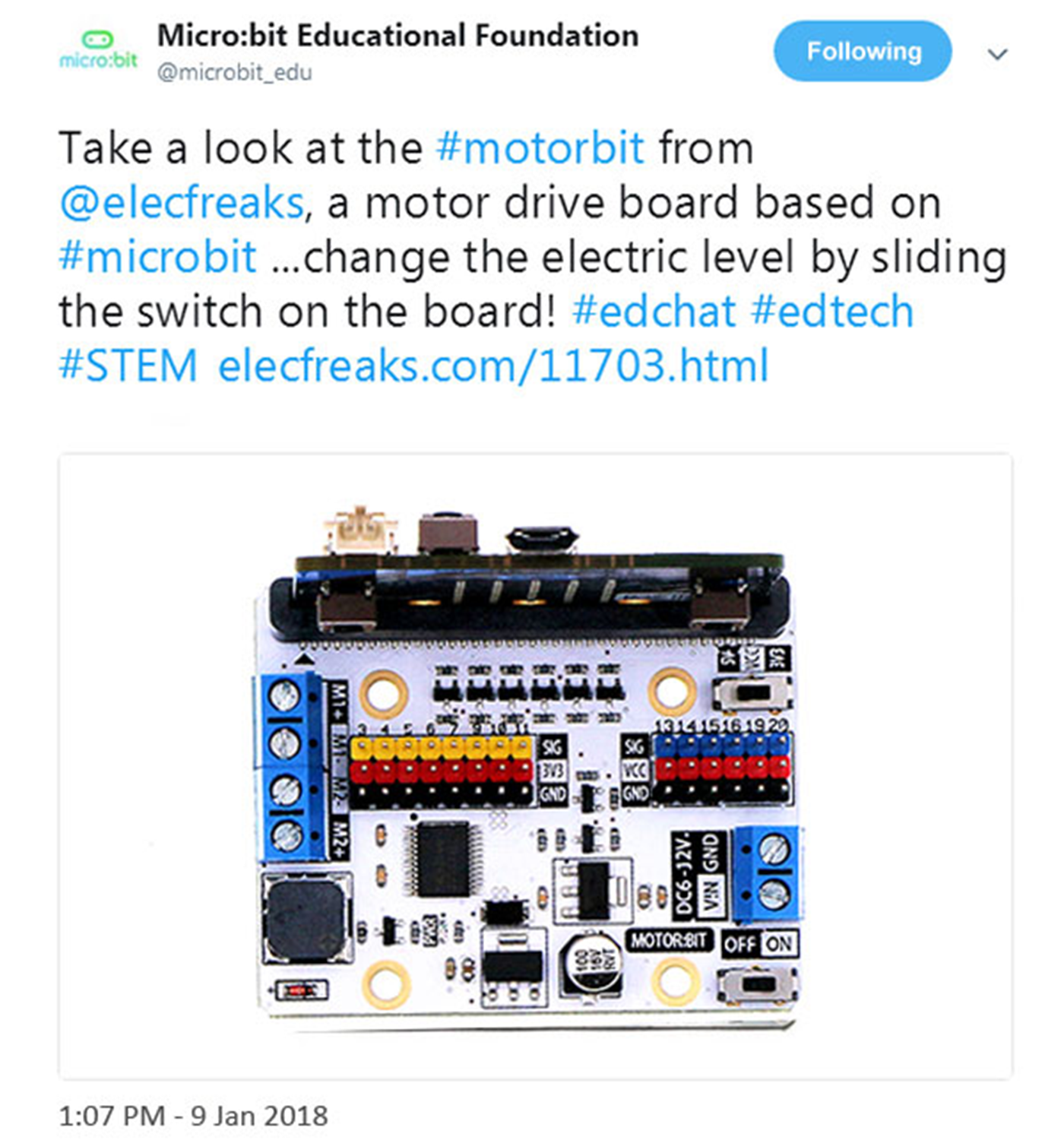 Micro:bit Motor:bit | Διερευνητική Μάθηση | why.gr