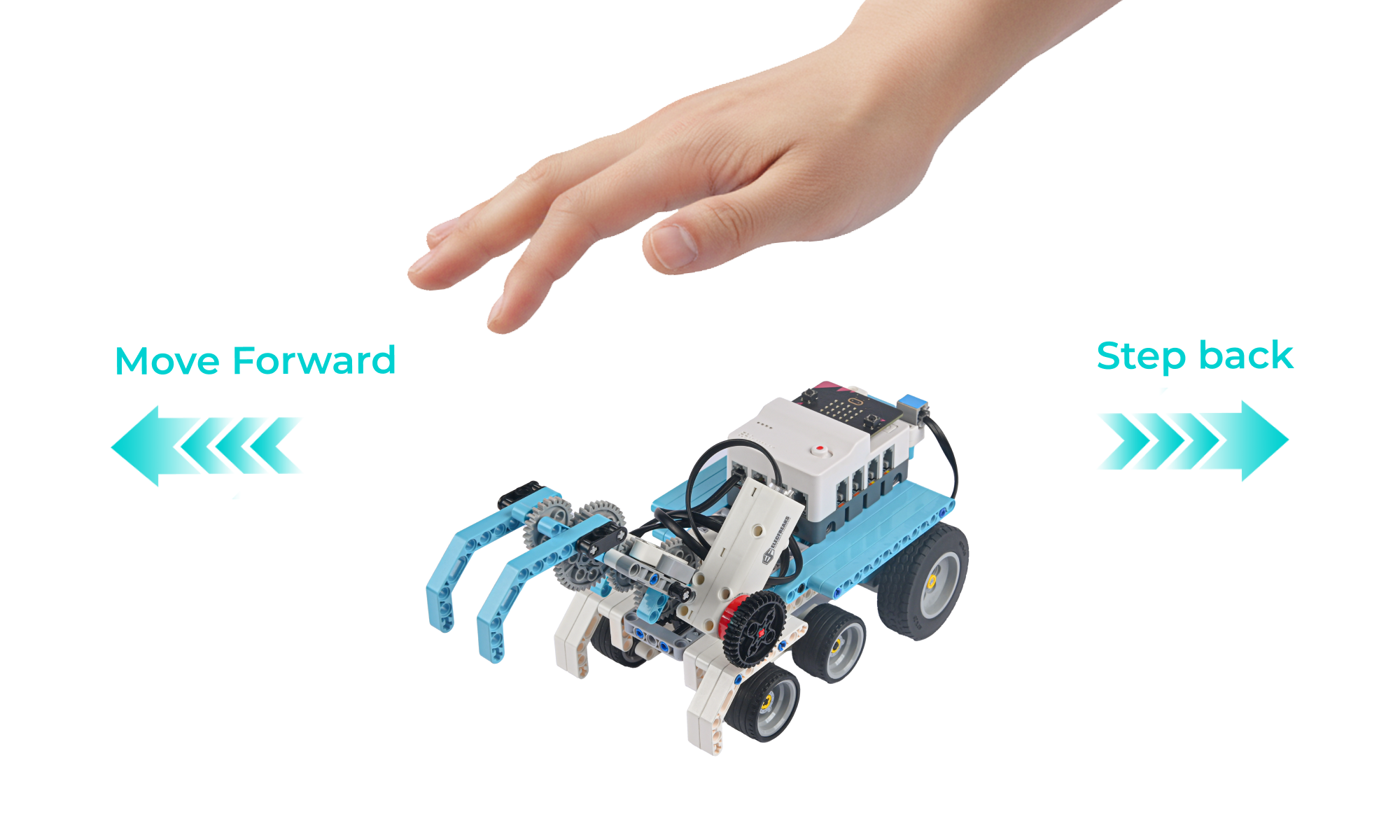 micro:bit Nezha Pro AI Mechanical Power Kit | why.gr