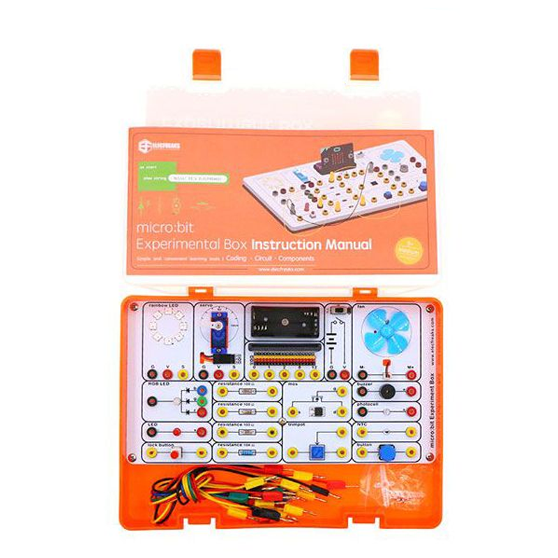 ELECFREAKS micro:bit サイエンスボックス実験キット、子供用プログラミングキット