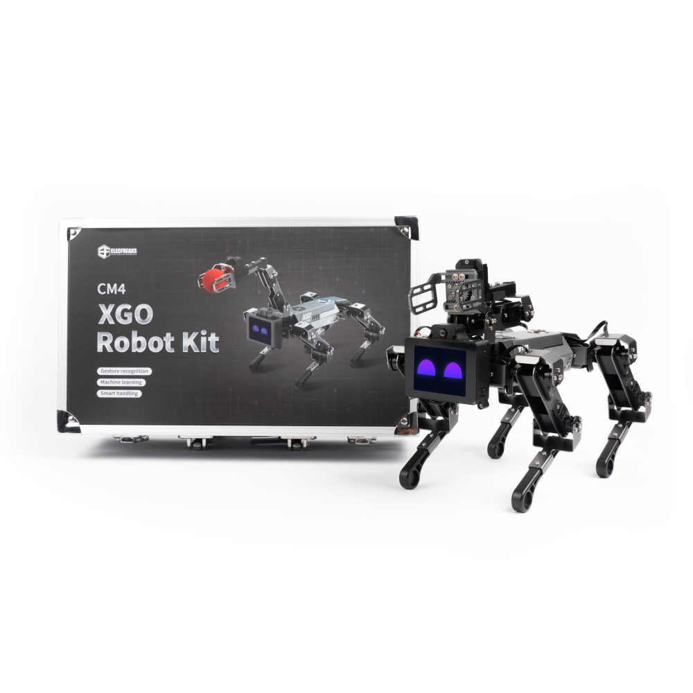 Kit de perro robot ELECFREAKS CM4 XGO para Raspberry Pi 