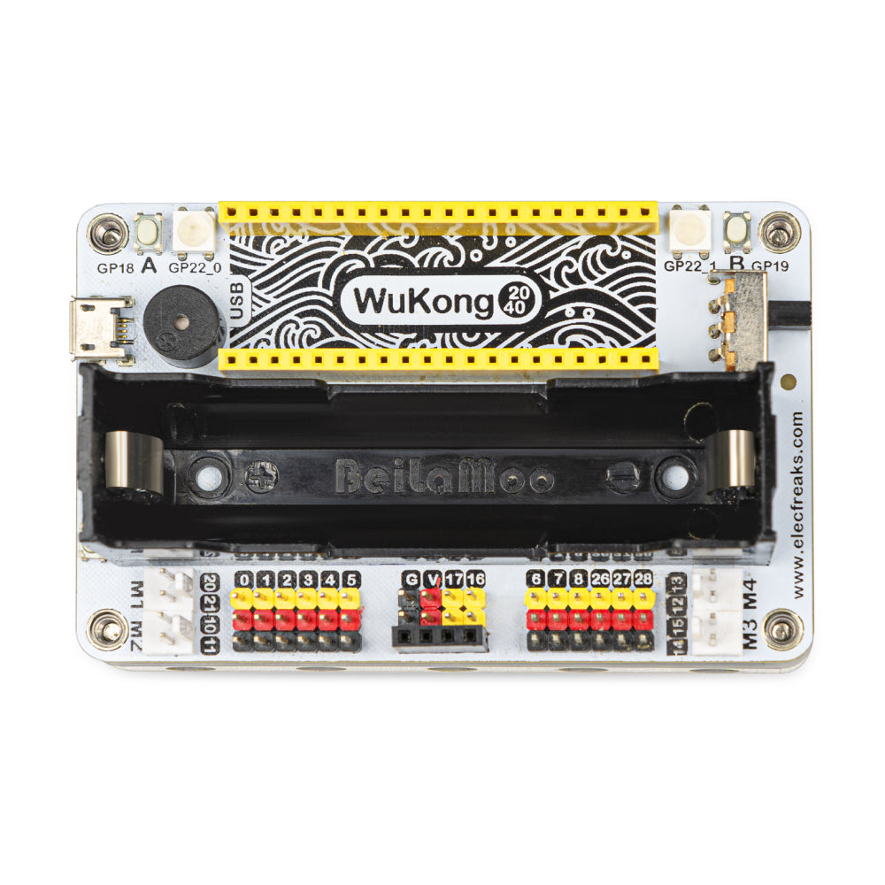 El kit de inventor ELECFREAKS Wukong2040 para Raspberry Pi