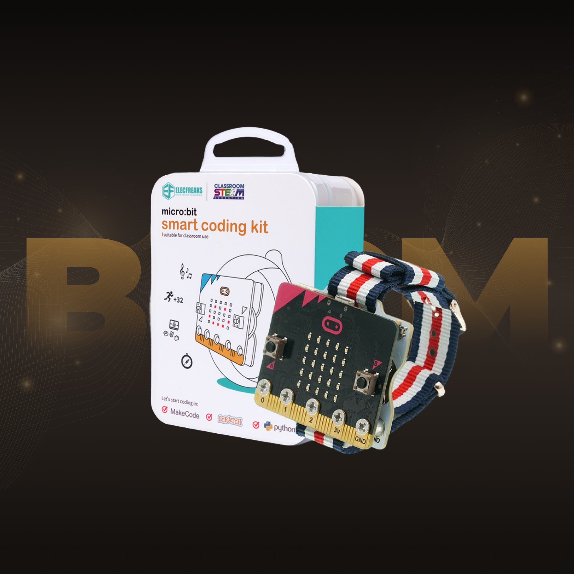 ELECFREAKS micro:bit Smart Coding Watch Kit