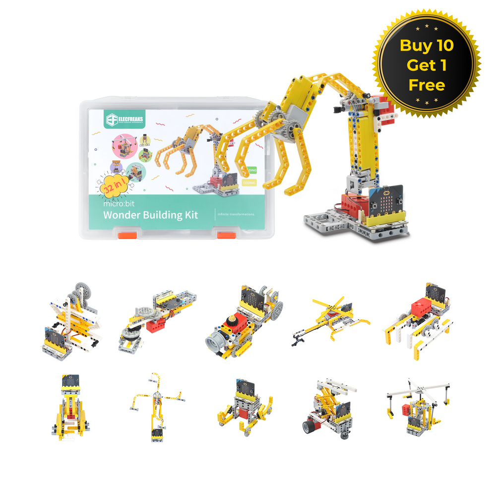 micro:bit 32 IN 1 Wonder Robot Building Kit