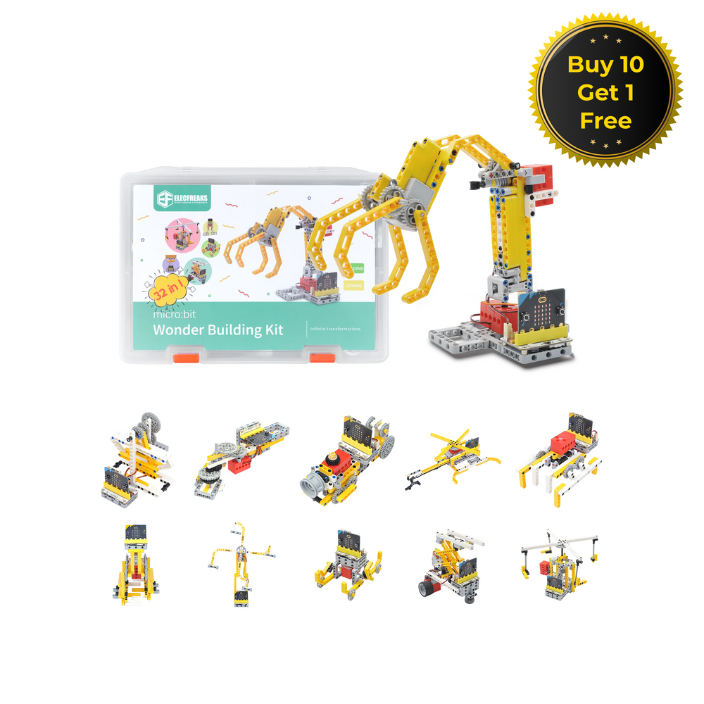 micro:bit 32 IN 1 Wonder Robot Building Kit