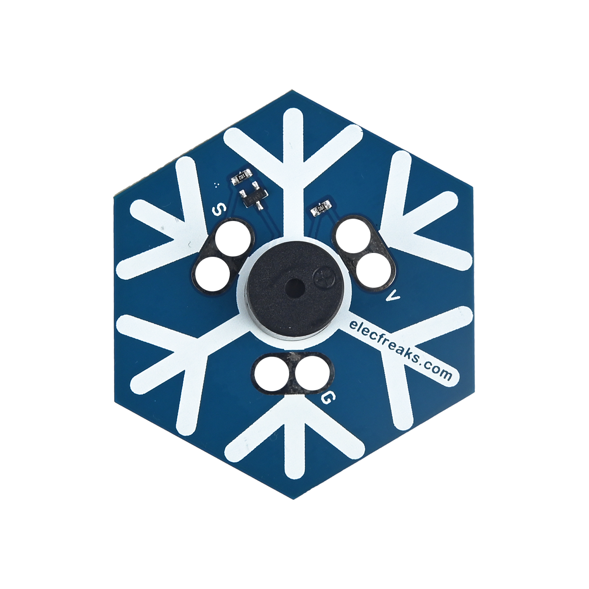ELECFREAKS micro:bit クリスマス キット (クリスマス ツリー レインボー LED &amp; スノーフレーク ブザー)