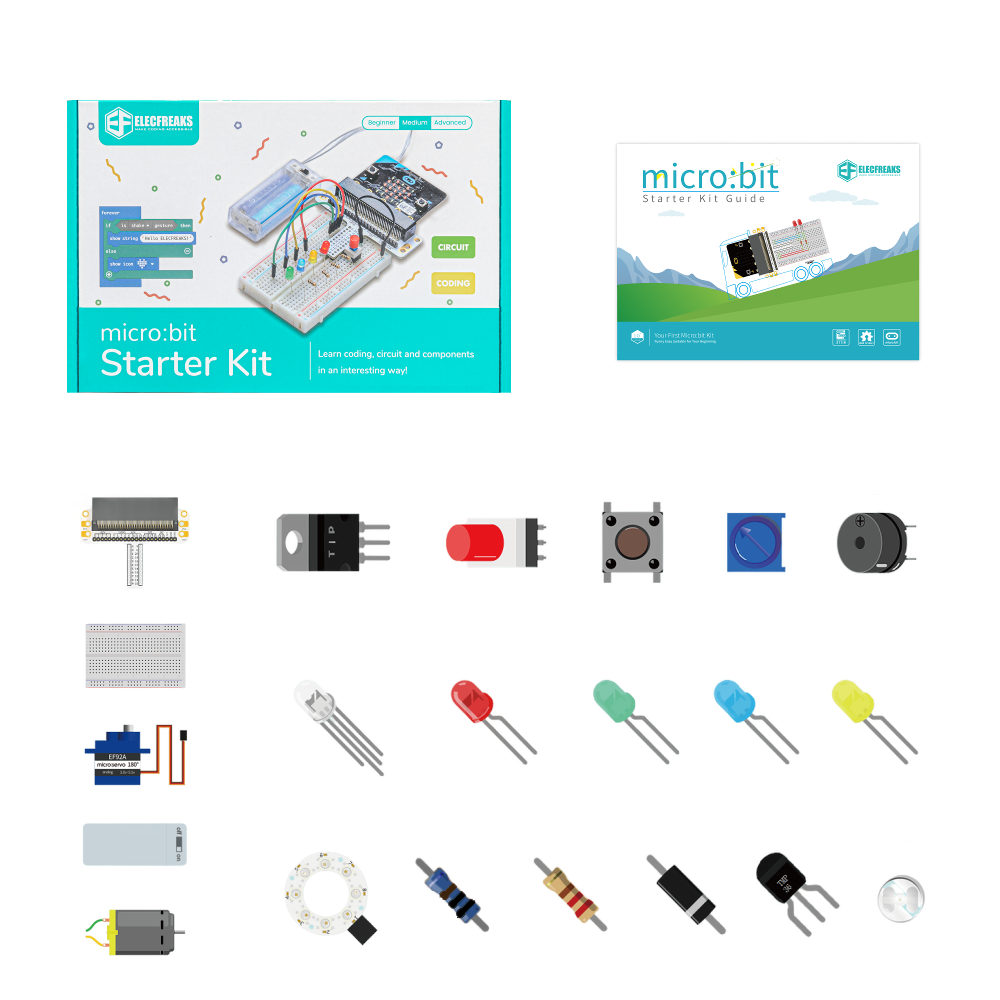 Kit de inicio ELECFREAKS micro:bit