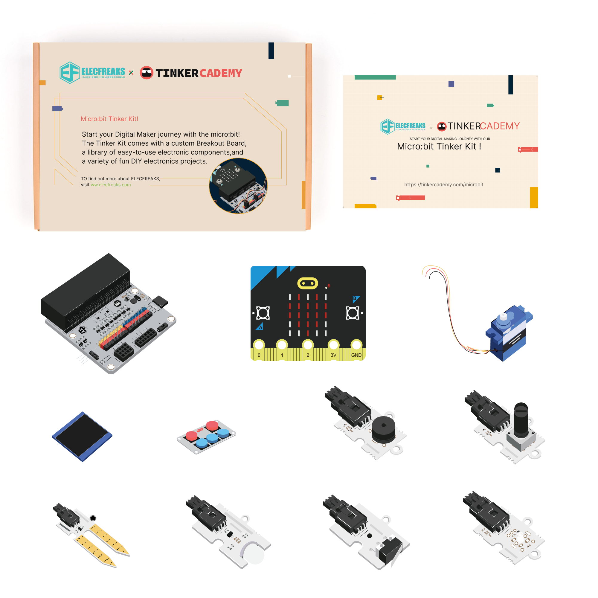 ELECFREAKS micro bit Tinker Kit