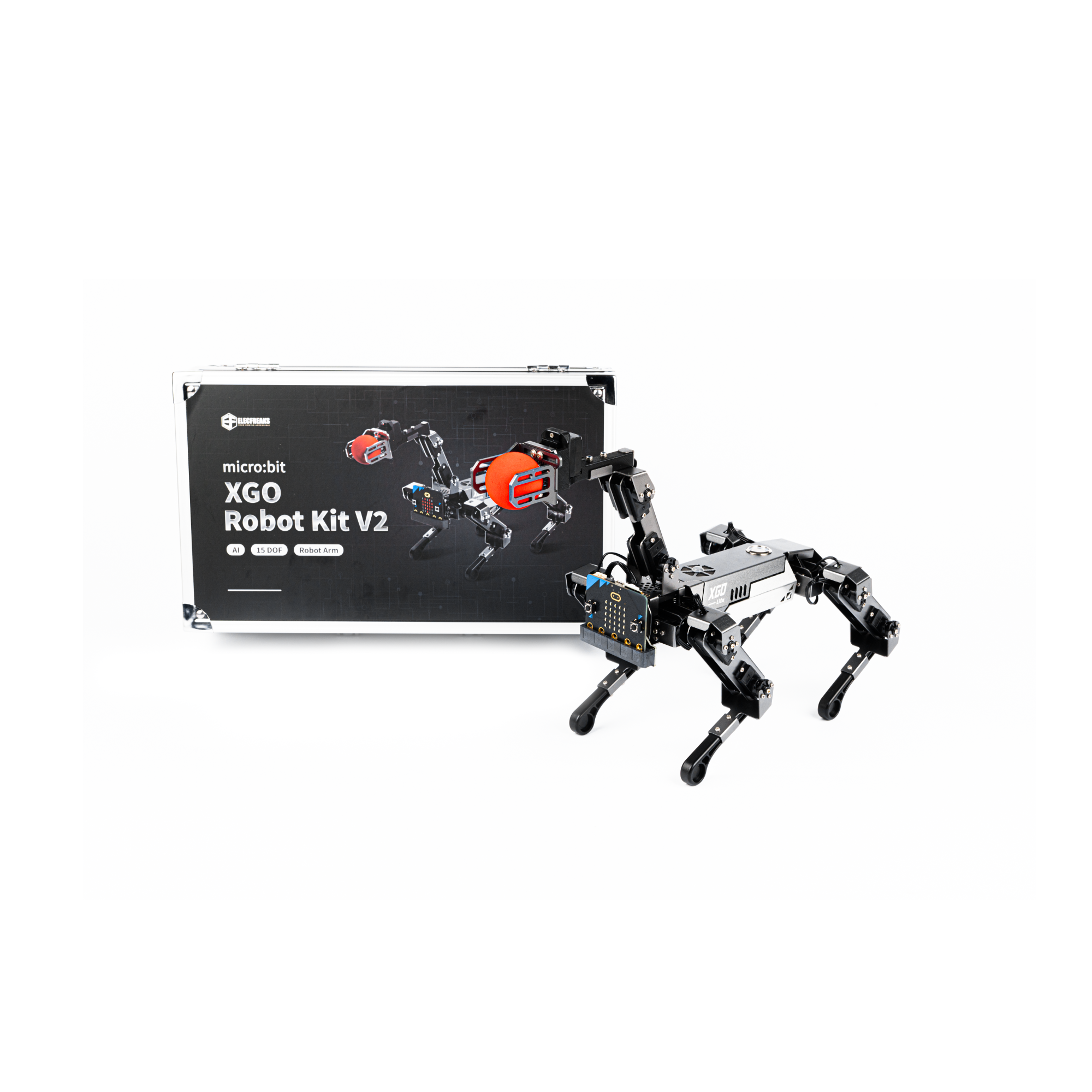 ELECFREAKS XGO ロボット犬キット V2 micro:bit 用