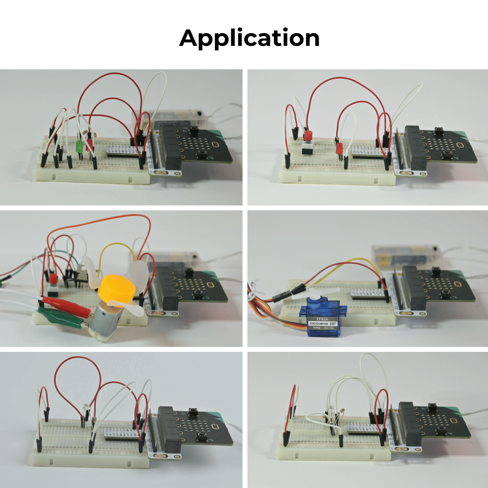 ELECFREAKS BBC micro bit Starter Kit, micro:bit Basic Coding Electronics Kit, STEM Educational DIY Experiment Kit