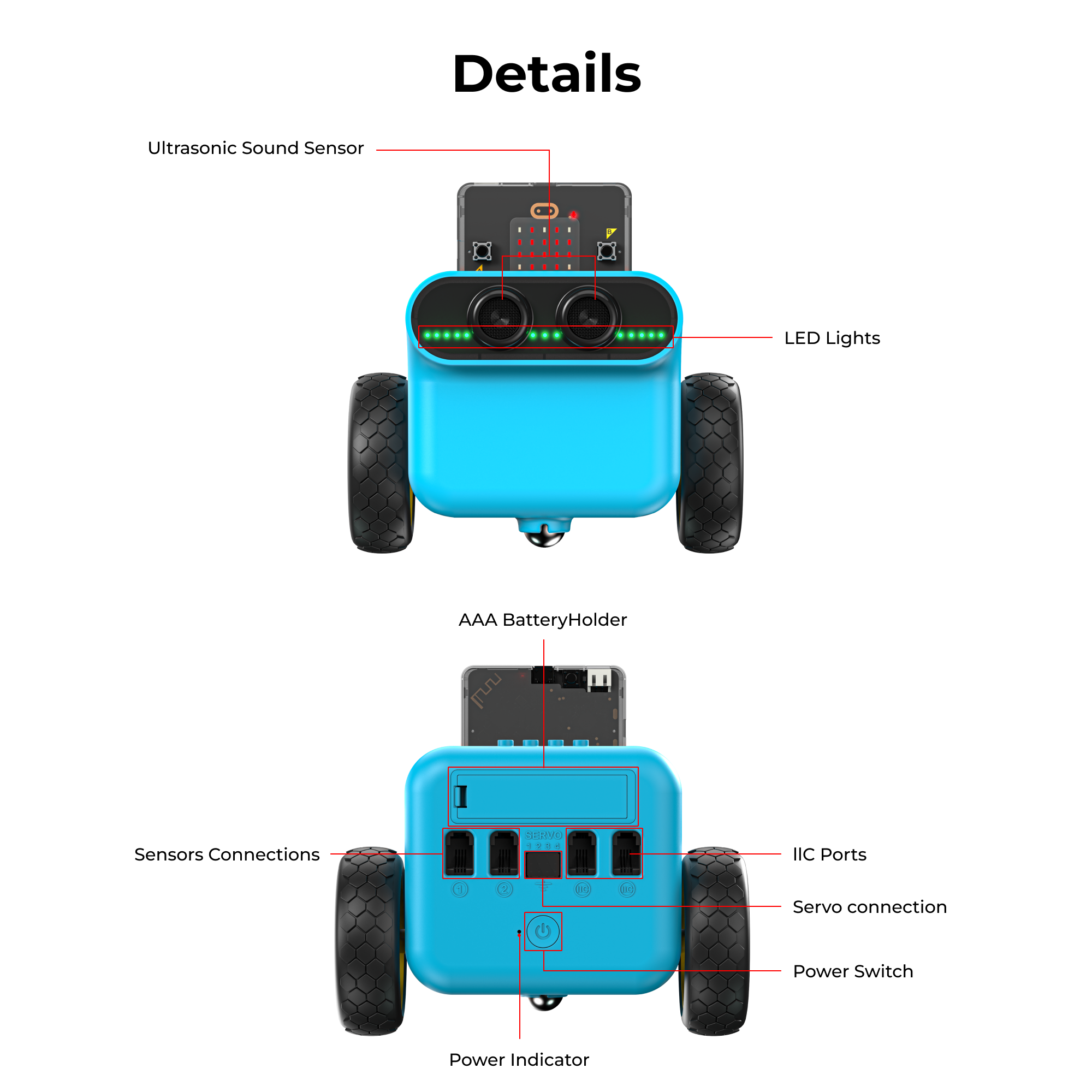 ELECFREAKS micro:bit TPBot Car Kit