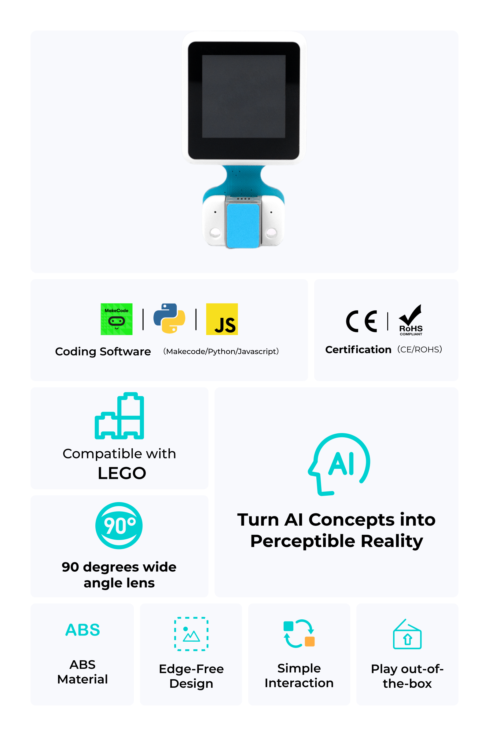 microbit AI vision sensor