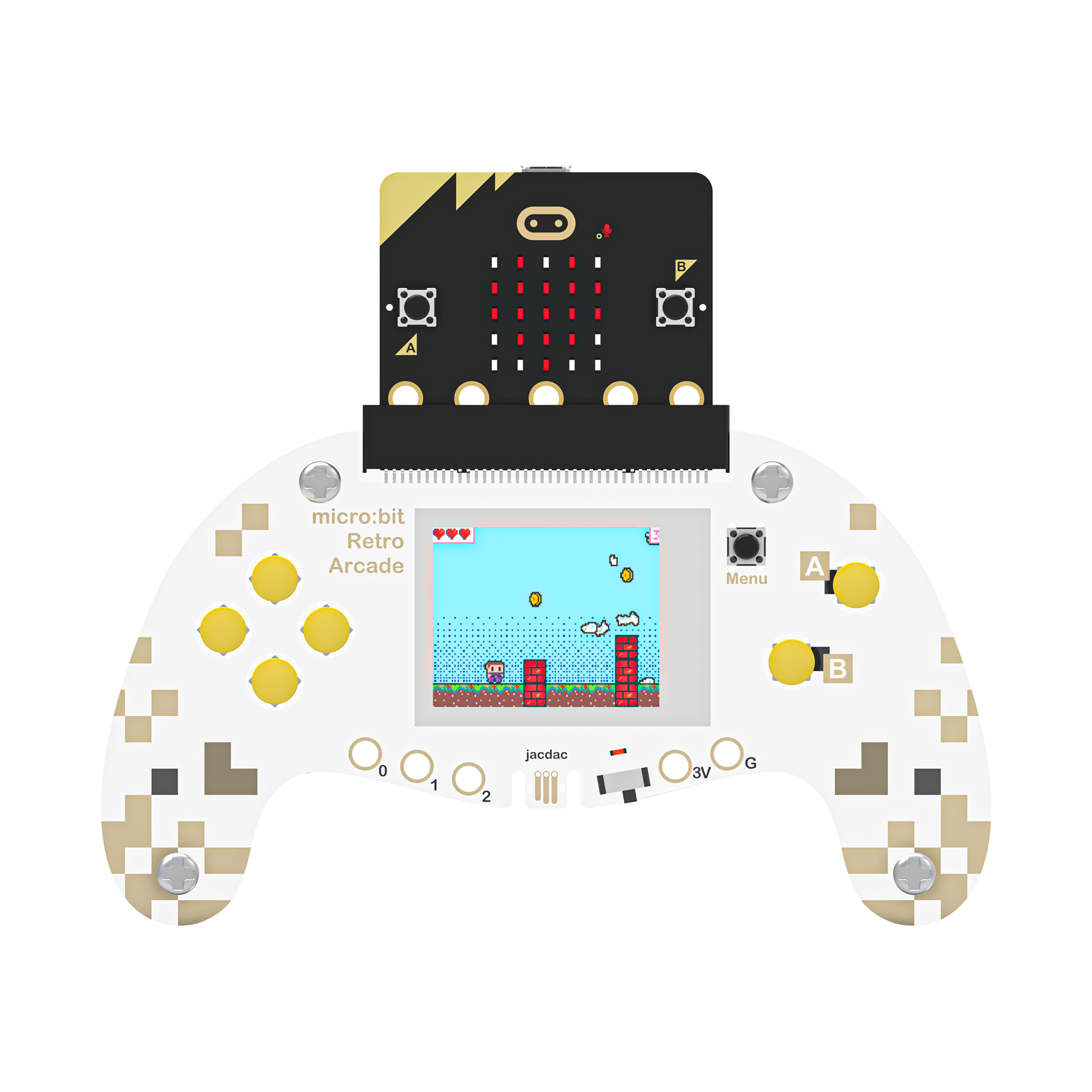 ELCFREAKS micro:bit レトロ プログラミング アーケード