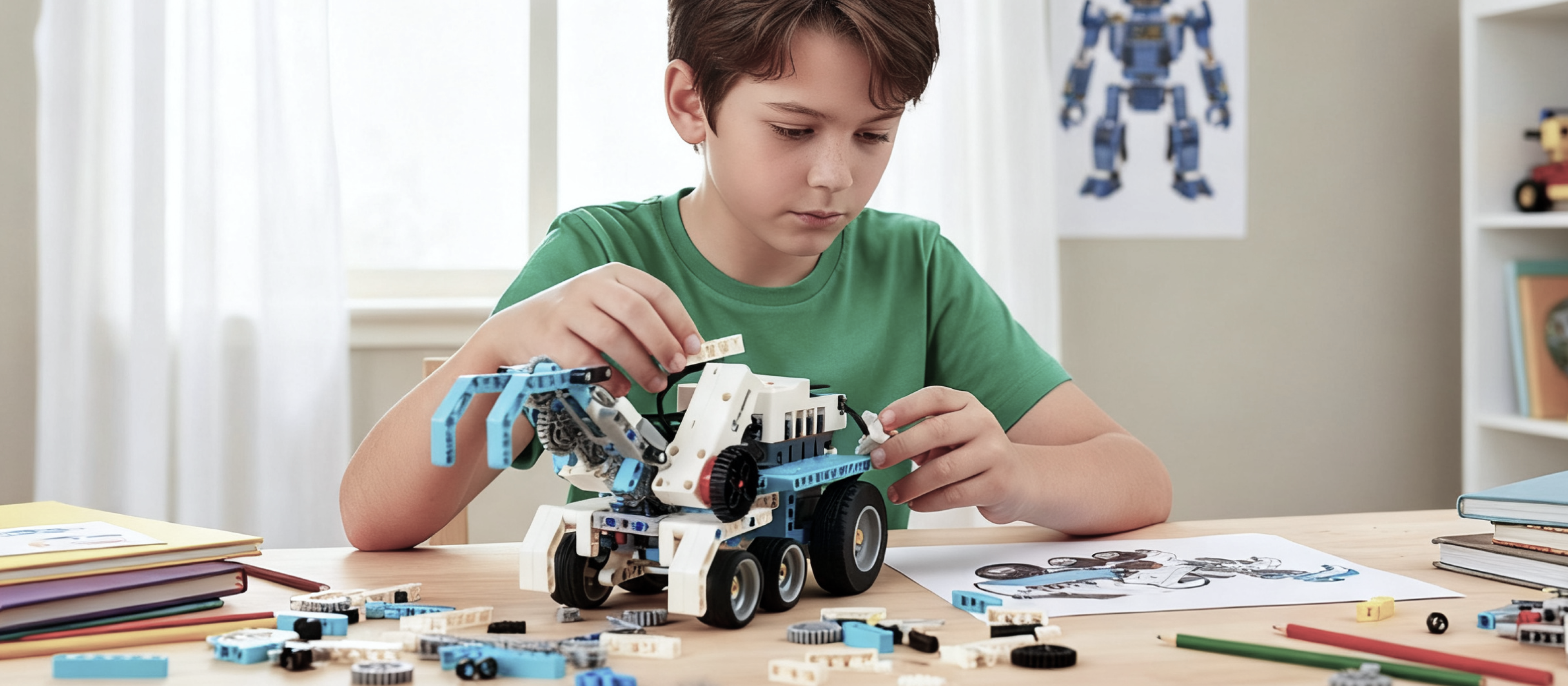 micro:bit Nezha Pro AI Mechanical Power Kit | why.gr