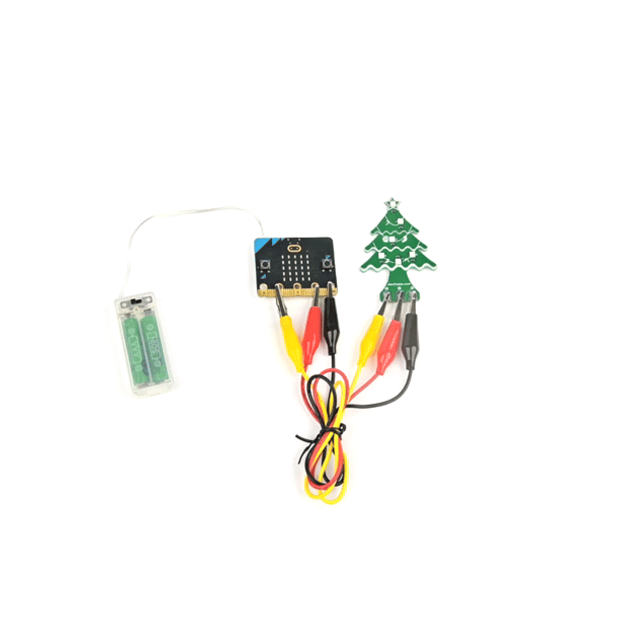 ELECFREAKS micro:bit Christmas Tree Rainbow LED