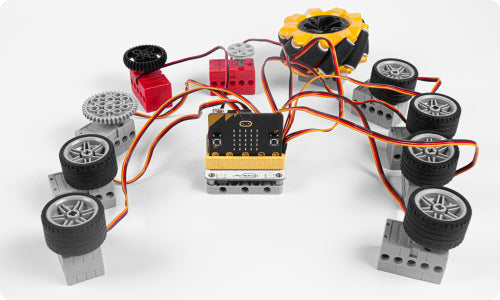 Super expansion capability of the micro:bit Wonder Building kit