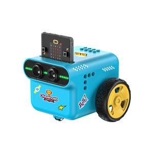 ELECFREAKS micro:bit TPBot Edu Car Kit, Creative microbit Car for Kids to Master Coding Basics