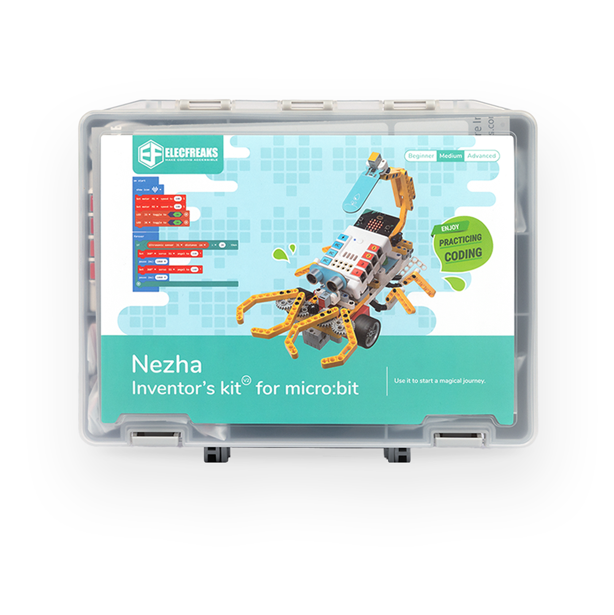 ELECFREAKS Nezha Inventor's Kit V2 For micro:bit