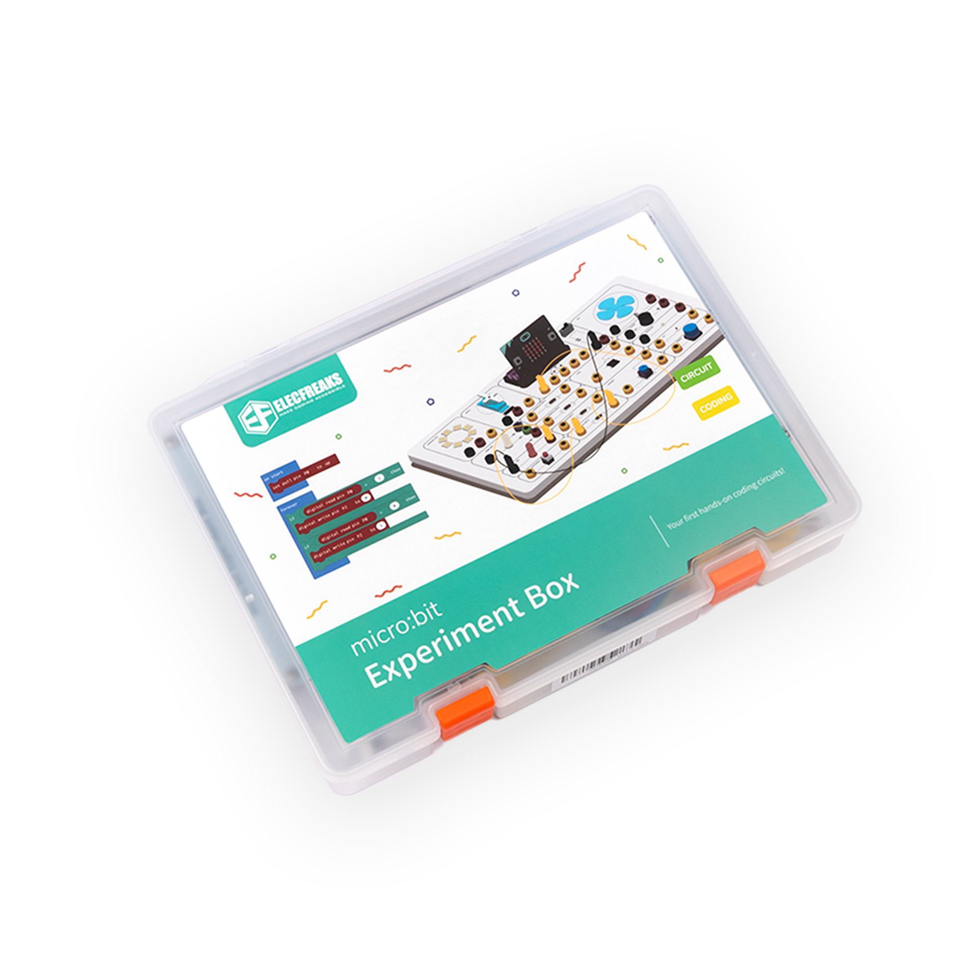 ELECFREAKS micro:bit サイエンスボックス実験キット、子供用プログラミングキット