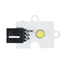 Ladrillo LED ELECFREAKS Octopus 5mm - Amarillo