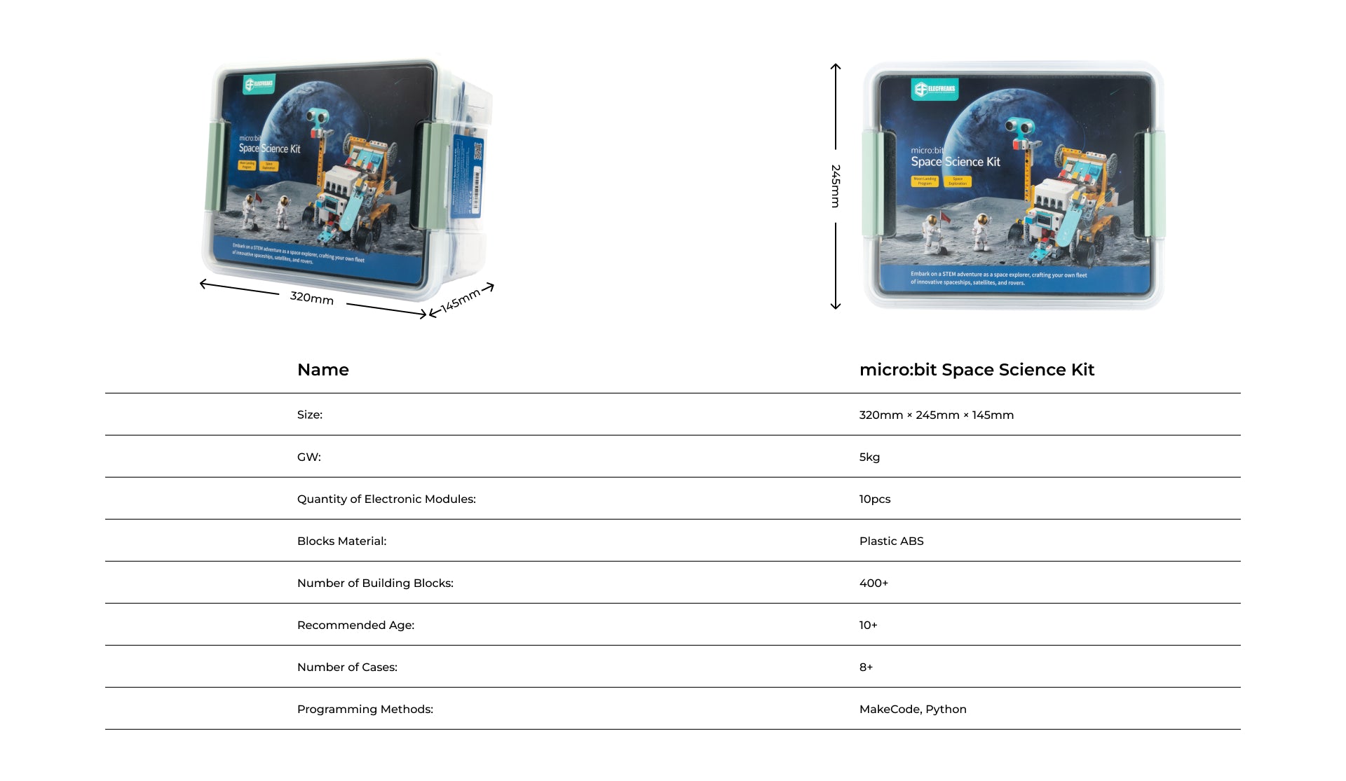 micro:bit Space Science Kit | Knowledge Research | why.gr