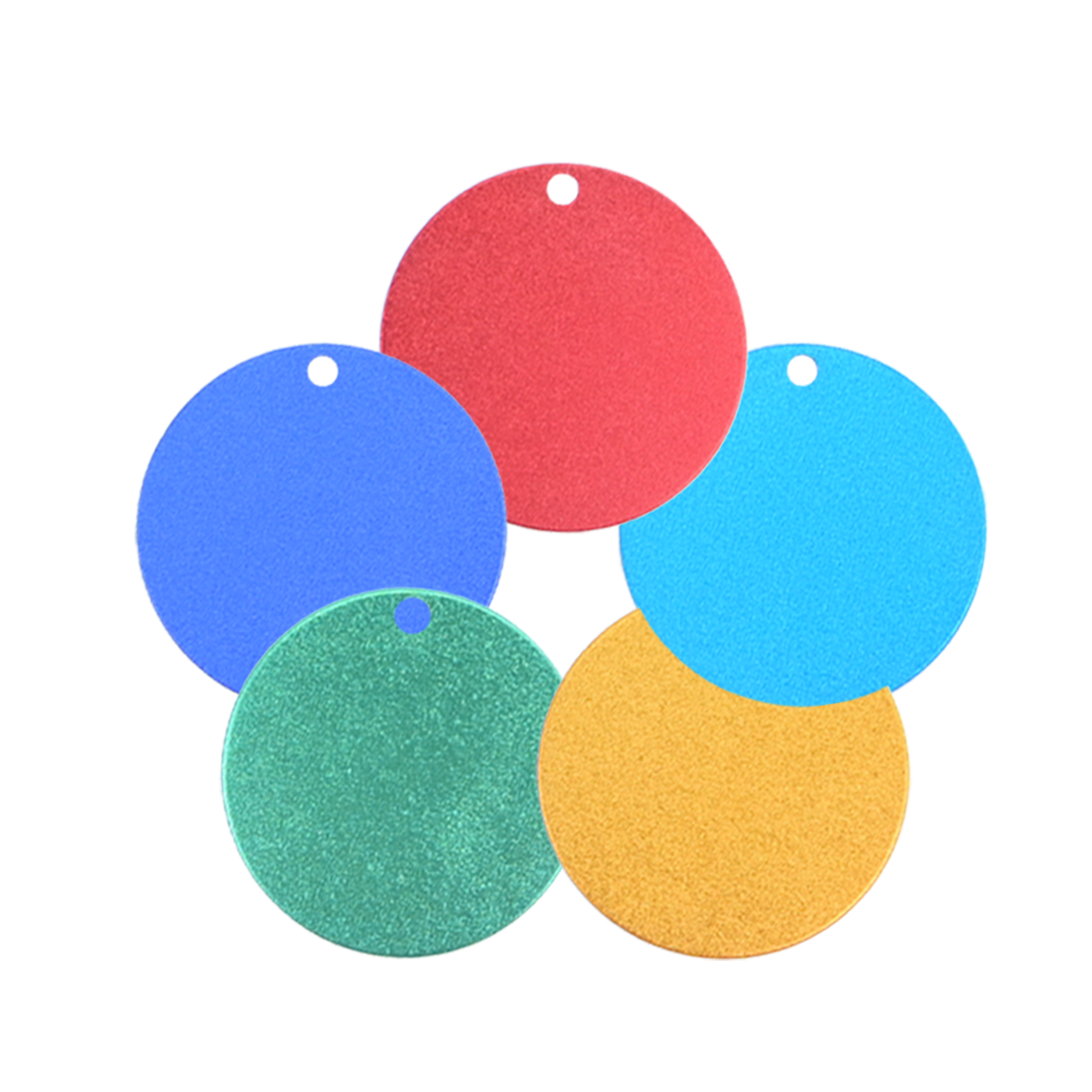 ELECFREAKS Colorful Aluminum Engraving Round Tag