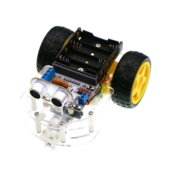 ELECFREAKS Motor:bit Acrylic Smart Car Kit
